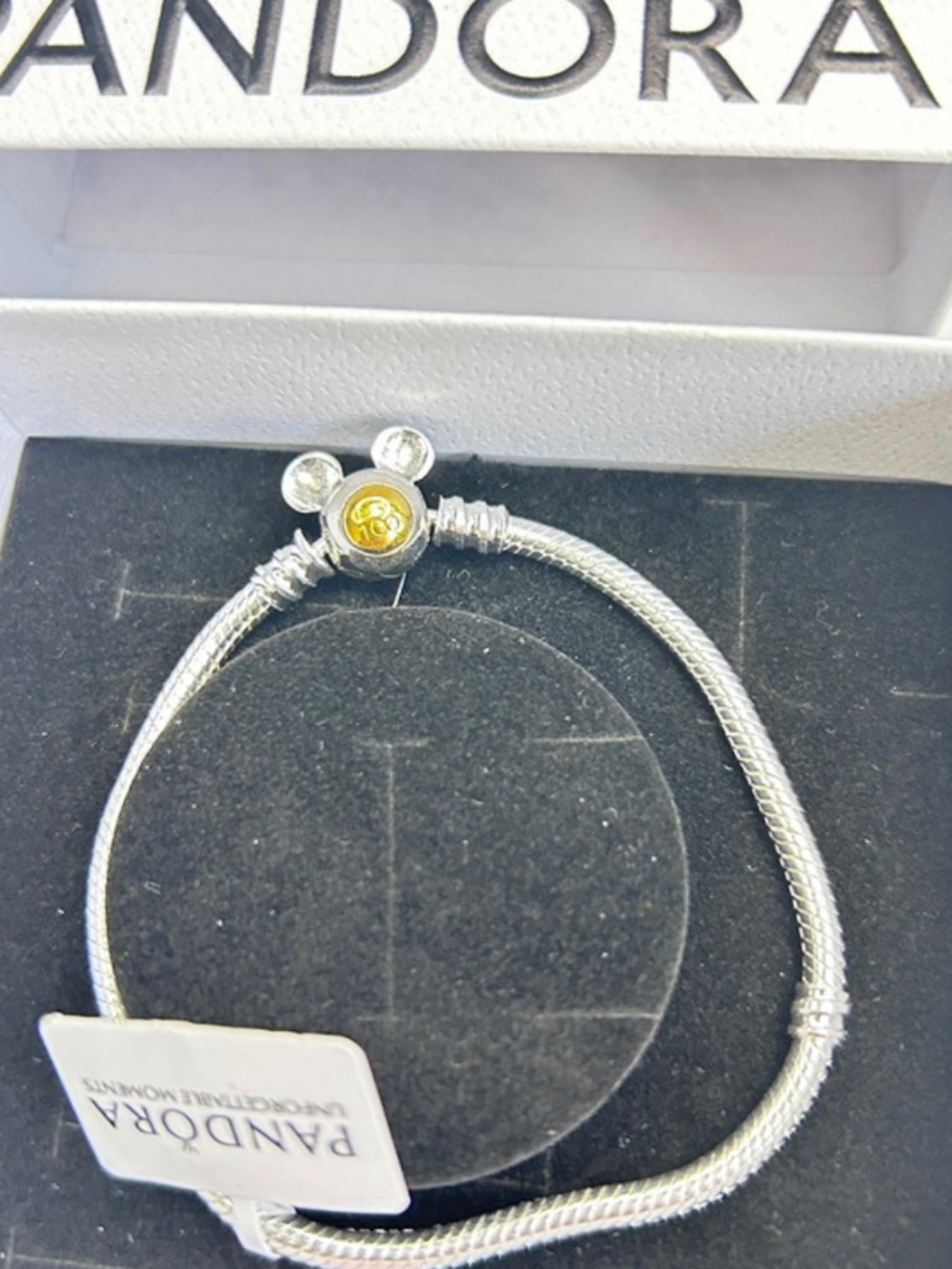 1pcs Pandora x Stranger Things Silver Bracelet 17-21cm 100 Anniversary